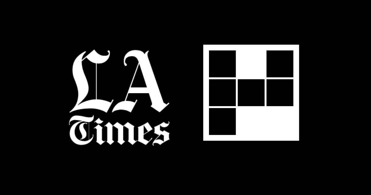 LA Times Sunday Crossword PDF